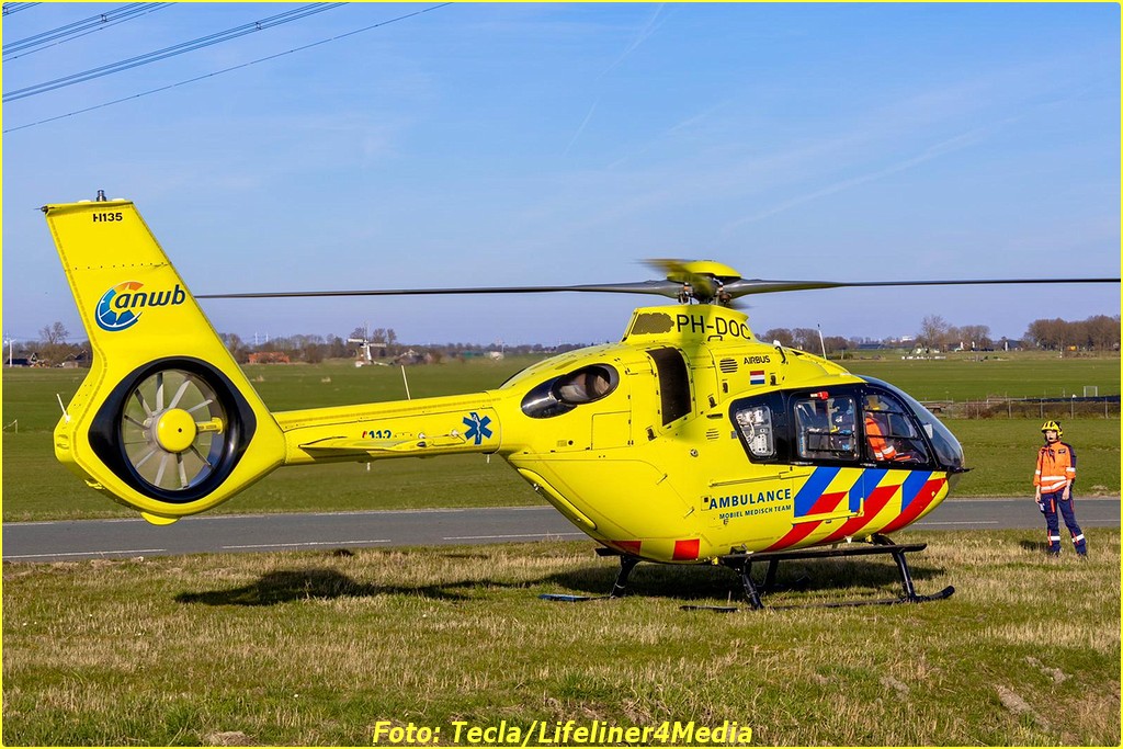 Trauma Helicopter Responds to Den Ham Incidents